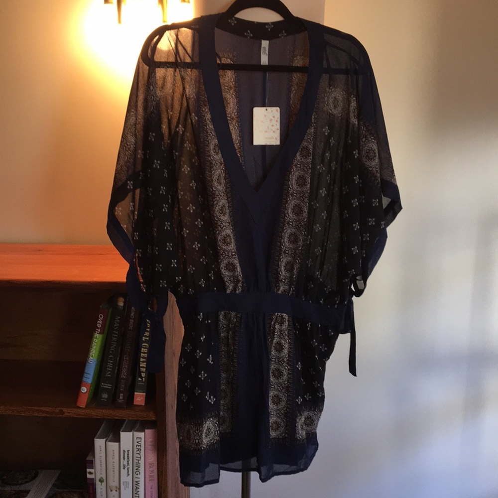 Bohemian. Shirt/dress. Free people never worn.